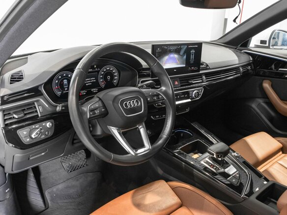 2021 Audi A4 40 TFSI V (B9) Рестайлинг, белый, 3184654 рублей - вид 4