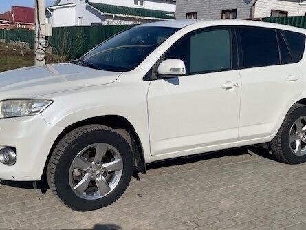 2010 Toyota RAV4 III (XA30) Рестайлинг, белый, 1800000 рублей - вид 6