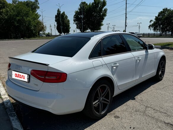 2012 Audi A4 IV (B8) Рестайлинг, белый, 1250000 рублей - вид 5