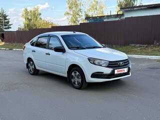 2018 Lada (ВАЗ) Granta I Рестайлинг, белый, 450000 рублей, вид 3