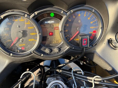2007 Suzuki V-Strom DL 650, жёлтый, 400000 рублей, вид 4