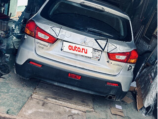 2012 Mitsubishi ASX I, серебристый, 830000 рублей, вид 2