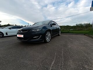 2014 Opel Astra J Рестайлинг, чёрный, 650000 рублей, вид 1