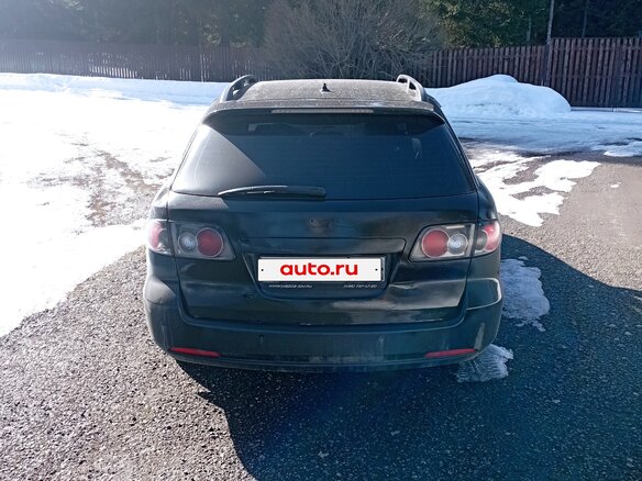 2007 Mazda 6 I (GG) Рестайлинг, чёрный, 375000 рублей - вид 5