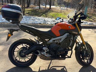 2014 Yamaha MT-09 (FZ-09), оранжевый, 780000 рублей, вид 4