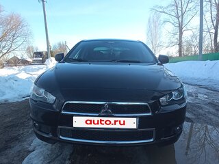 2007 Mitsubishi Lancer X, чёрный, 710000 рублей, вид 2