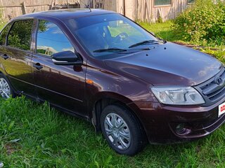 2013 Lada (ВАЗ) Granta I, пурпурный, 375000 рублей, вид 2