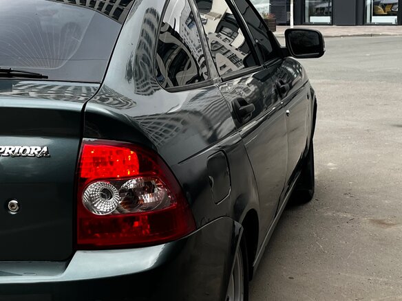 2008 Lada (ВАЗ) Priora I, серый, 200000 рублей - вид 13