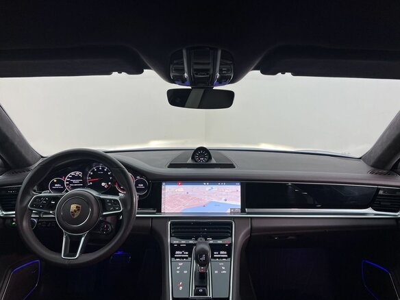 2017 Porsche Panamera 4S II, синий, 5690000 рублей - вид 9