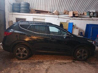 2016 Hyundai Santa Fe III Рестайлинг, чёрный, 2200000 рублей, вид 3