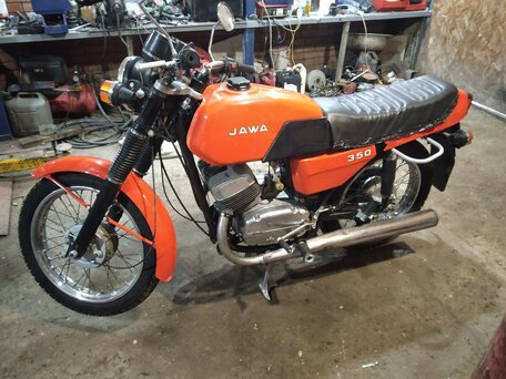 1979 Jawa 350 OHC, красный, 250000 рублей, вид 5