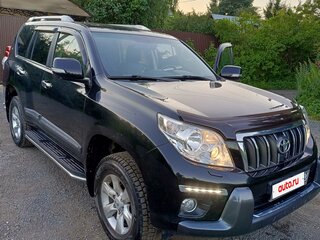 2012 Toyota Land Cruiser Prado 150 Series, чёрный, 4200000 рублей, вид 1