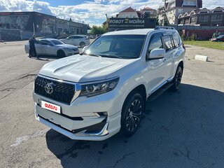 2020 Toyota Land Cruiser Prado 150 Series Рестайлинг 3, белый, 4650000 рублей, вид 2