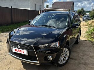 2010 Mitsubishi Outlander II Рестайлинг, чёрный, 1150000 рублей, вид 4