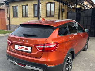 2021 Lada (ВАЗ) Vesta SW I, оранжевый, 1200000 рублей, вид 3