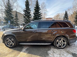 2017 Mercedes-Benz GLS 350 d I (X166), коричневый, 5700000 рублей, вид 1
