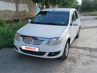 2013 Renault Logan I Рестайлинг, белый, 500000 рублей, вид 2