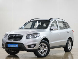2011 Hyundai Santa Fe II Рестайлинг, серебристый, 1329000 рублей, вид 3