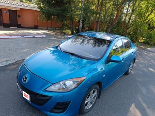 2011 Mazda 3 II (BL), голубой, 650000 рублей, вид 2