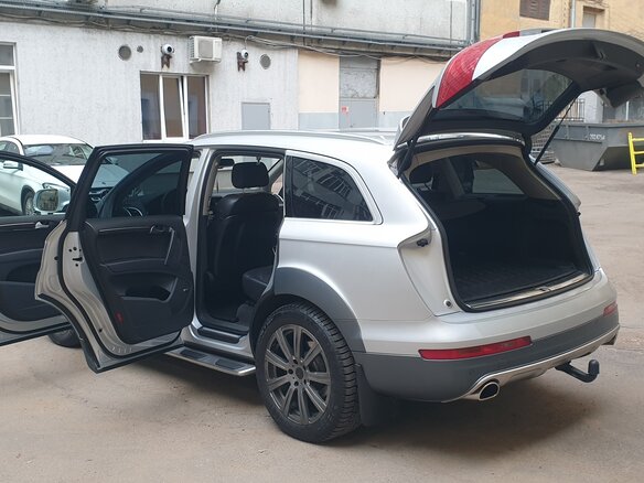 2011 Audi Q7 I (4L) Рестайлинг, серебристый, 2400000 рублей - вид 35