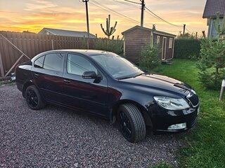2013 Skoda Octavia II (A5) Рестайлинг, чёрный, 890000 рублей, вид 3