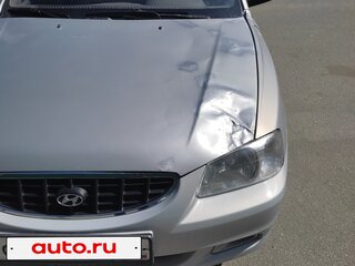 2005 Hyundai Accent ТагАЗ II, серебристый, 249000 рублей, вид 2