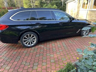 2019 BMW 5 серии 530d xDrive VII (G30/G31/G38), синий, 3900000 рублей, вид 3