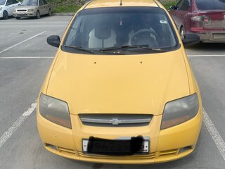 2007 Chevrolet Aveo I, жёлтый, 220000 рублей, вид 2