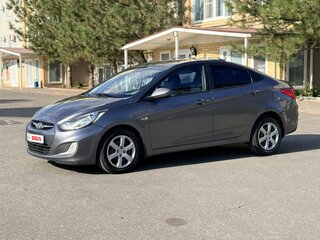 2011 Hyundai Solaris I, серый, 740000 рублей, вид 3