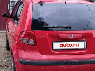 2004 Hyundai Getz I, красный, 295000 рублей, вид 3