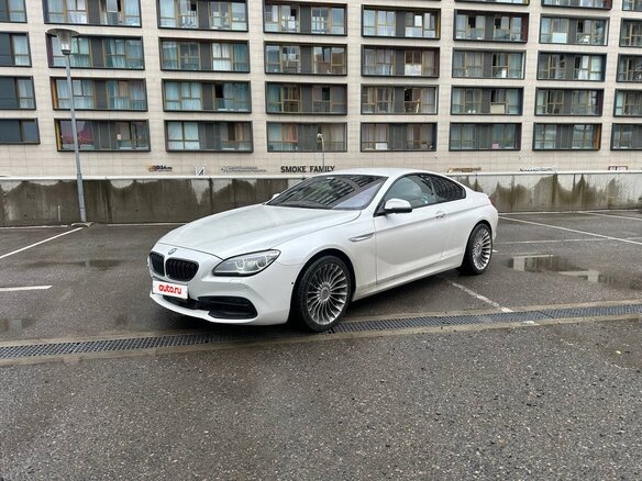 2015 BMW 6 серии 640d xDrive III (F06/F13/F12) Рестайлинг, белый