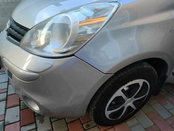 2011 Nissan Note I Рестайлинг, серебристый, 640000 рублей - вид 6