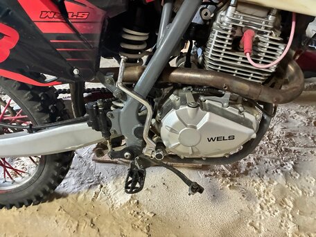 2025 Wels CRF 250, красный, 90000 рублей, вид 4