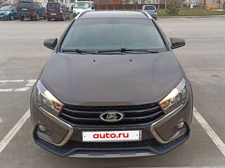 2022 Lada (ВАЗ) Vesta SW Cross I, коричневый, 1400000 рублей, вид 2