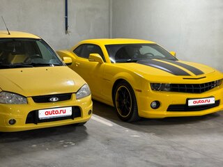 2011 Lada (ВАЗ) Kalina Sport I, жёлтый, 330000 рублей, вид 1