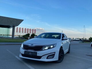 2014 Kia Optima III Рестайлинг, белый, 930000 рублей, вид 3