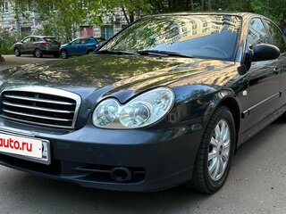 2006 Hyundai Sonata ТагАЗ IV (EF) Рестайлинг, чёрный, 400000 рублей, вид 3