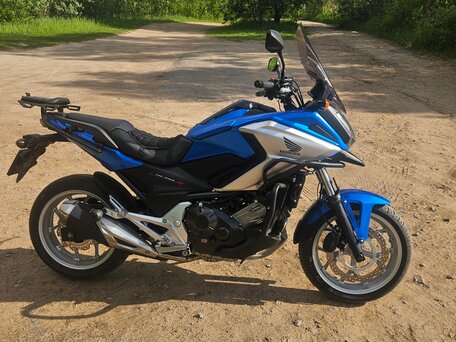 2016 Honda NC 750X, синий, 730000 рублей, вид 2