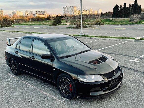 2006 Mitsubishi Lancer Evolution IX, чёрный, 5500000 рублей