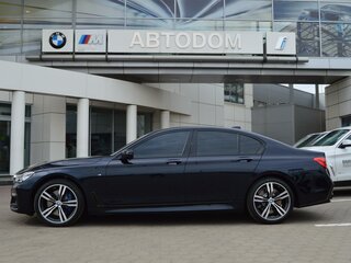 2016 BMW 7 серии 750d xDrive VI (G11/G12), чёрный, 4500000 рублей, вид 4