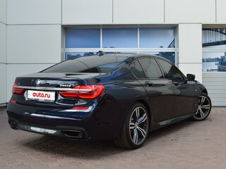 2016 BMW 7 серии 750d xDrive VI (G11/G12), чёрный, 4500000 рублей, вид 3