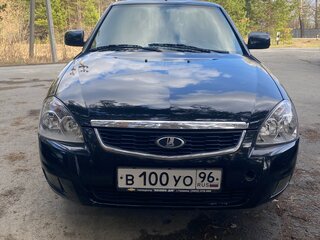 2014 Lada (ВАЗ) Priora I Рестайлинг, синий, 500000 рублей, вид 3
