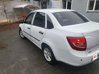 2014 Lada (ВАЗ) Granta I, белый, 465000 рублей, вид 5