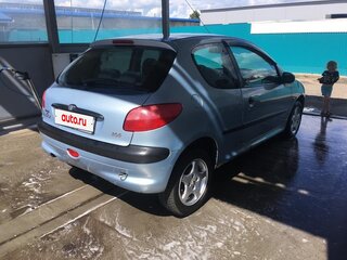 2001 Peugeot 206, серебристый, 90000 рублей, вид 2