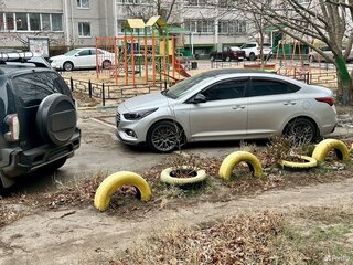 2017 Hyundai Solaris II, серебристый, 1181000 рублей, вид 4