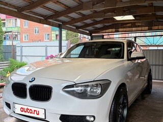 2013 BMW 1 серии 116i II (F20/F21), белый, 1200000 рублей, вид 1