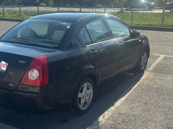 2008 Chery Fora (A21), чёрный - вид 3