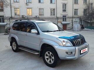 2007 Toyota Land Cruiser Prado 120 Series Рестайлинг, серебристый, 2300000 рублей, вид 2