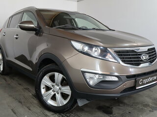 2013 Kia Sportage III, коричневый, 1279000 рублей, вид 1