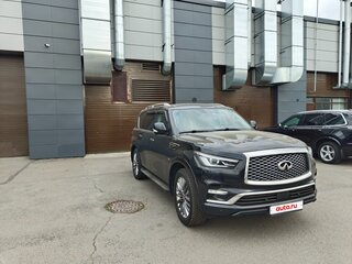 2018 Infiniti QX80 I Рестайлинг 2, чёрный, 3100000 рублей, вид 2